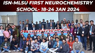 ISN MLSU First Neurochemistry School Glimpse  International Society for Neurochemistry  India [upl. by Carlos85]