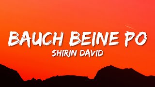 Shirin David  Bauch Beine Po Lyrics [upl. by Notirb871]