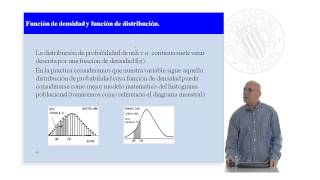 Función de densidad y función de distribución   UPV [upl. by Cummins]