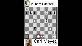 Carl Mayet vs Wilhelm Hanstein year 1837 [upl. by Ciredor460]