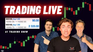 LIVE Trading GOLD NAS100 EURUSD GBPJPY amp More  NY Session Ft FxBigDog [upl. by Neils]