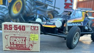 Tamiya hornet gets a sport tuned 540 motor [upl. by Aradnahc957]