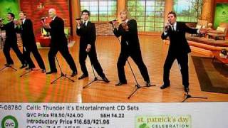 Celtic Thunder Performs on QVC  Still Havent Found What Im Looking For amp Amazing GraceAVI [upl. by Ogilvy]