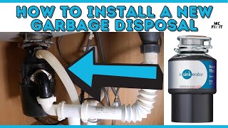 How To Easily Install An Insinkerator Badger 34 Garbage Disposal In Under 20 Minutes [upl. by Pena]