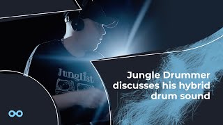 Jungle Drummer discusses his hyrbrid drum sound  Loopmasters Samples [upl. by Nikral]