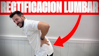 Mejora y Conoce Qué Es la Rectificación LUMBAR 💥 5 EJERCICIOS [upl. by Yeruoc]