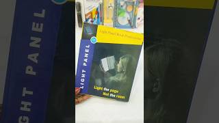 Innovative LED Light Panel BOOK for Reading 😳 shorts stationery schoolsupplies backtoschool [upl. by Nigam]