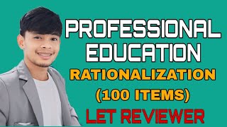 PROFESSIONAL EDUCATION BOOSTER LET REVIEWER FOR SEPTEMBER 2024 LET [upl. by Ordnael768]