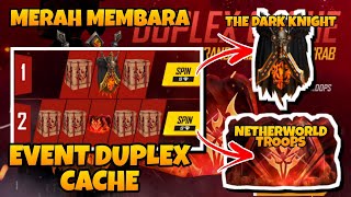 EVENT BARU MURAH  DUPLEX CACHE  SKIN GLOOWALL  BEG  FFMY❤️ [upl. by Agem696]