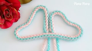 Easy Crochet Cord Tutorial I Simplest Fastest Pattern [upl. by Erodoeht49]