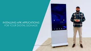 How to Install APK Applications on Digital Signs  Product Demo  Displays2go® [upl. by Reginald]