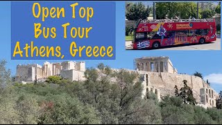 🇬🇷 Open Top Bus Tour in Athens A Travel Guide Is it worth it [upl. by Bruckner168]