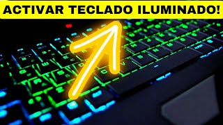 Cómo ACTIVAR el TECLADO ILUMINADO en CUALQUIER Computadora 2022 [upl. by Gamin]