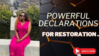 PROPHETIC DECLARATIONS TO RECOVER YOUR WASTED YEARS [upl. by Manvell869]