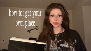 How To Move Out On Your Own you can do it cheap and fast 🗝️Tips on How to Get Your Own Place [upl. by Nylorahs]