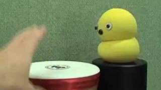 Keepon dancing to a drum [upl. by Llekram]