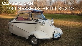 Classic Car  1961 Messerschmitt KR200  Drivingca [upl. by Lednem664]