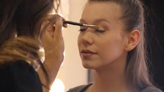 How to Do Makeup That Lightens Eyelids  Makeup Artist Secrets [upl. by Nonnelg874]