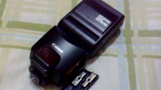 Canon Speedlite 380 EX [upl. by Sesiom]