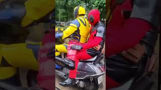 Deadpool 3  Behind the scenes  Shorts [upl. by Eimak]