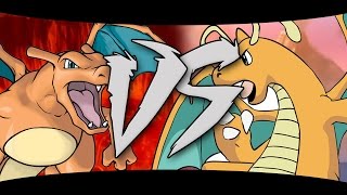 CHARIZARD vs DRAGONITE  Pokemon VS [upl. by Aslin]