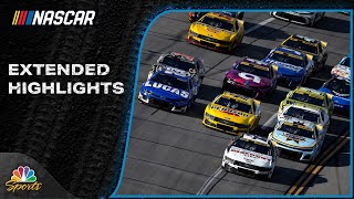 NASCAR Cup Series EXTENDED HIGHLIGHTS YellaWood 500  10624  Motorsports on NBC [upl. by Mok]