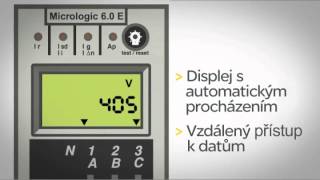 Micrologic E  nové řídicí jednotky pro jističe Compact NS a Masterpact NTNW [upl. by Tsan]