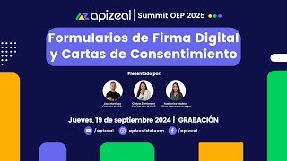 Webinar  Formularios de Firma Digital y Cartas de Consentimiento [upl. by Dloniger887]