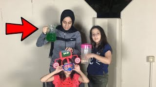 مقلب السلايم في ريان 😱 بكت   SLIME PRANK ON RAYAN [upl. by Eetsim978]