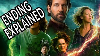 GHOSTBUSTERS AFTERLIFE Ending Explained Post Credit Scene Breakdown amp Connections to the Original [upl. by Renmus]