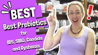 Best Prebiotics and Fiber Supplements for IBS SIBO Candida and Dysbiosis [upl. by Natassia]