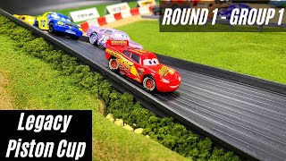 Disney Cars Legacy Piston Cup  Round 1  Group 1 [upl. by Ydoj892]