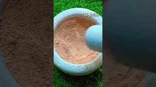 Red clay powder crushing ❤️ dkasmr692 satisfying shots sound asmr relaxing redclaypowder [upl. by Aronle]