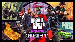 New DIAMOND CASINO HEIST Part 1 GTA 5 Online Heists DLC [upl. by Zashin726]