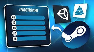 Steam Leaderboards setup in Unity Tutorial [upl. by Kariv]