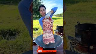 Pork crispy cook recipe shortvideo shorts cooking recipe [upl. by Darach]