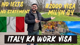 Italy work permit 2023  Italy seasonal worker visa opened 2023  How to Apply for Italy work visa [upl. by Chenay]