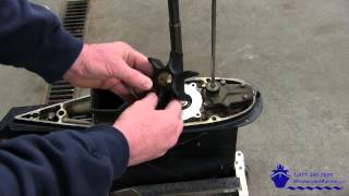 How to Replace the Water Pump on a Johnson Evinrude 85300hp Outboard [upl. by Neret]