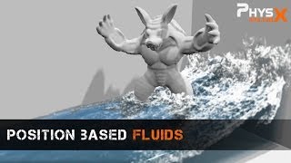 Position Based Fluids Demonstration [upl. by Yelik929]