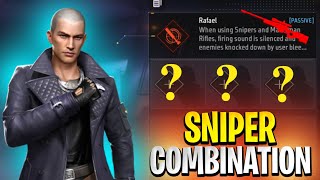 Sniper Character Combination 🔥  Best Character Skill For Sniper In Free Fire [upl. by Deina735]