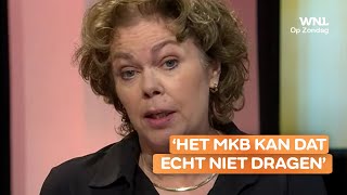 Werkgeversvoorvrouw Ingrid Thijssen verhogen minimumloon naar 18 euro desastreus voor MKB [upl. by Gregorius]