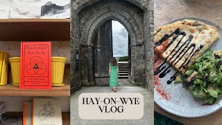 HayOnWye  The Worlds First Book Town  Book Shop Haul  My Book Collection  Cosy Vlog  Books [upl. by Adnirak871]