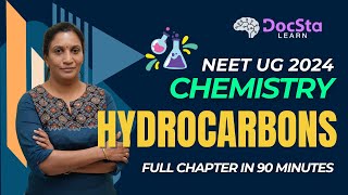 HYDROCARBONS  NEET UG Chemistry  Dr Vidya Raj  DocSta Learn [upl. by Nohj]