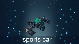 【blocky cars online】スポーツカーsports car作ってみた [upl. by Eillehs]