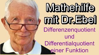 Der Differenzenquotient und Differentialquotient [upl. by Tiny]