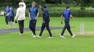 Sandbach Cricket Club 1st XI vs Rode Park amp Lawton CC 1st XI  NSSCL Cricket Highlights 27052024 [upl. by Airdnax]