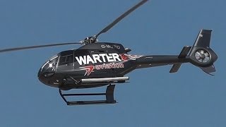 Eurocopter EC120 Airshow Display Low Passes Aerobatics Low Flying [upl. by Narol]