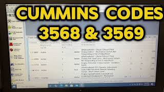 2013 Freightliner M2 ISB 67 Cummins fault codes 3568 3569 3714 3712 [upl. by Sulihpoeht]