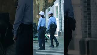 国庆假期来临，兔子警官和她的同事在西湖等你 警察 李语蔚 police [upl. by Alel]