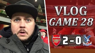 Arsenal 2 v 0 Crystal Palace  Giroud Scores The Goal Of The Season  Matchday Vlog  Game 28 [upl. by Hamal272]